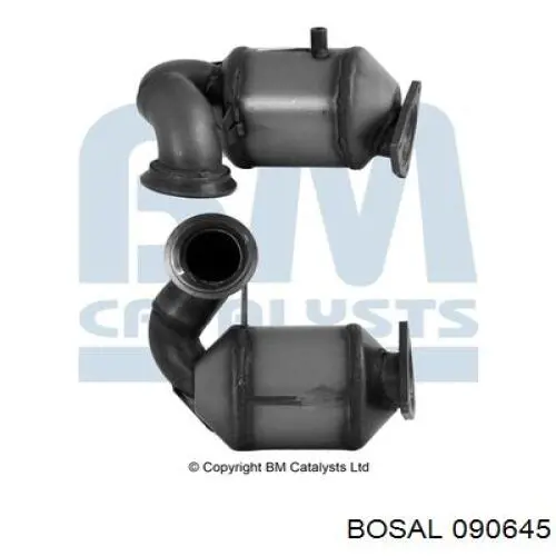 Do koszyka BM80364H BM Catalysts Konwerter-katalizator