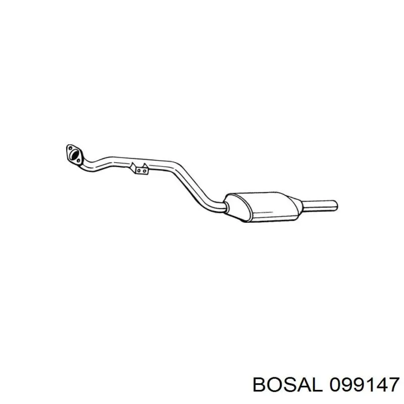 Konwerter-katalizator Polcar MZ8009T cena, od 196,18 USD