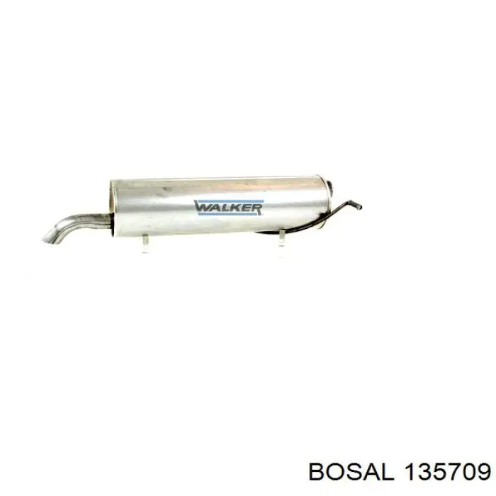 Tłumik, tylna część Peugeot/Citroen 9805296880 cena, od 66,93 USD
