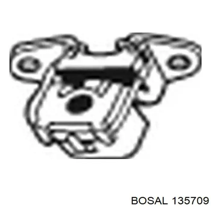 Do koszyka 9805296880 Peugeot/Citroen Tłumik, tylna część
