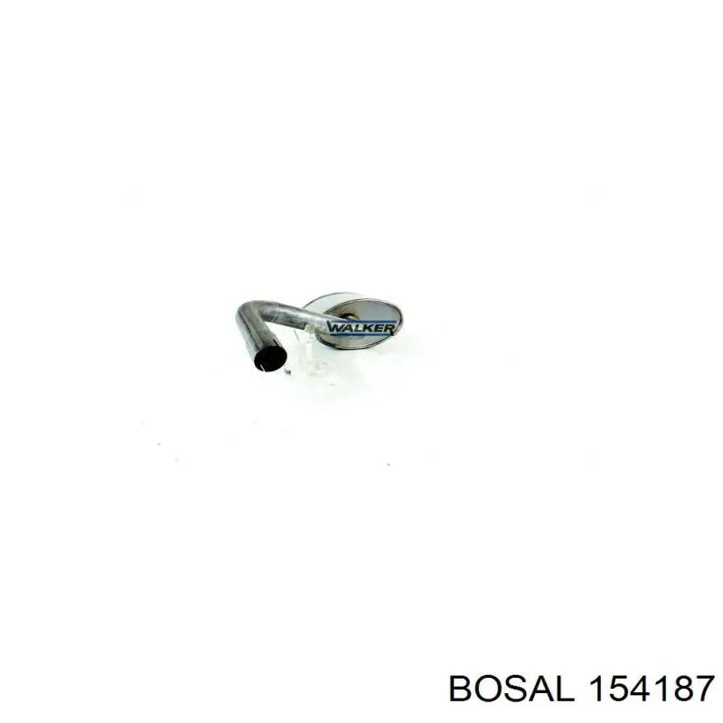 Do koszyka 07204 Asmet Tłumik, tylna część