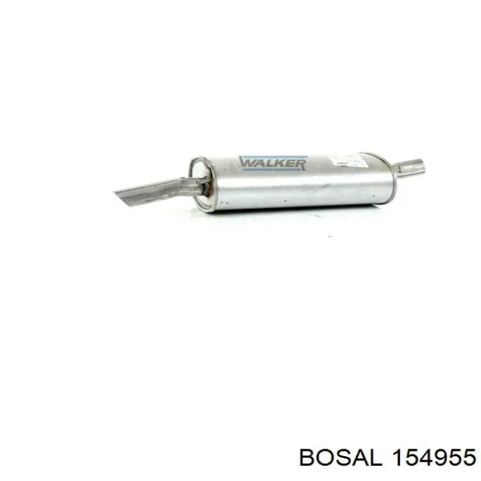 Tłumik, tylna część 02190108161 4max