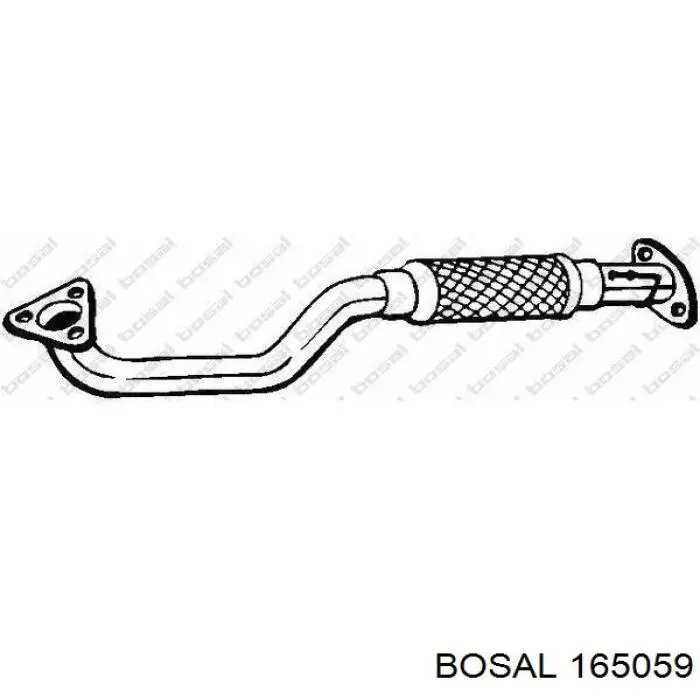 Tłumik, tylna część 1743028510 Toyota