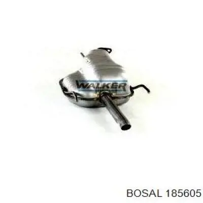 Tłumik, tylna część Bosal 185605 cena, od 107,73 USD