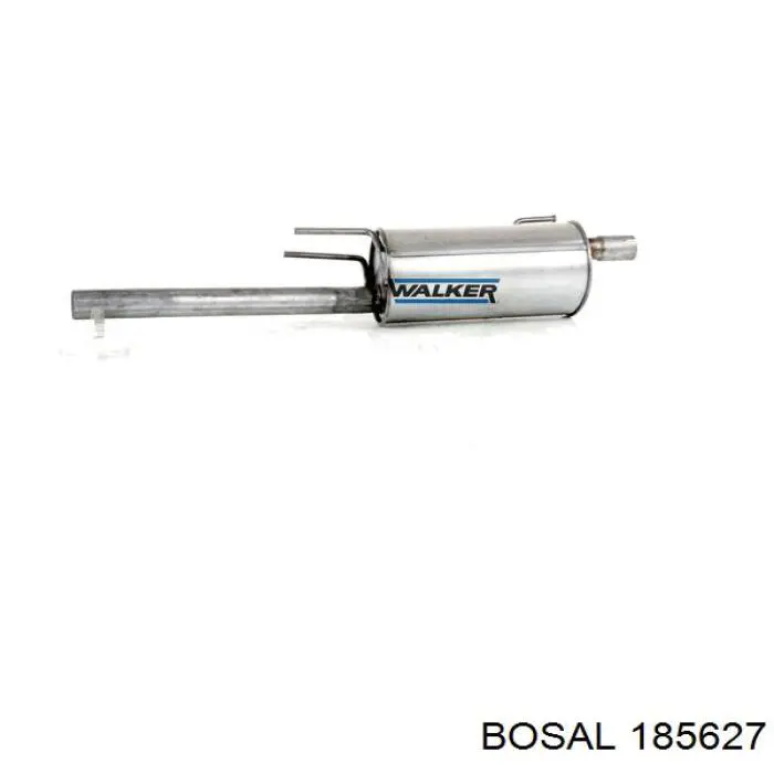 Do koszyka 13220575 Opel Tłumik, tylna część