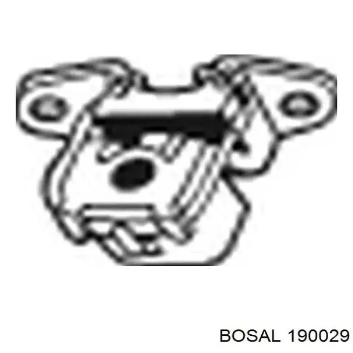 Tłumik, tylna część Bosal 190029 cena, od 64,89 USD