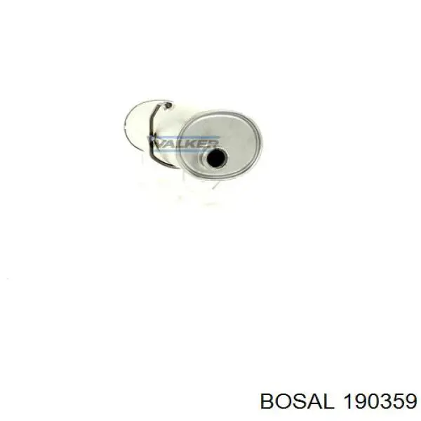 Do koszyka 190359 Bosal Tłumik, tylna część