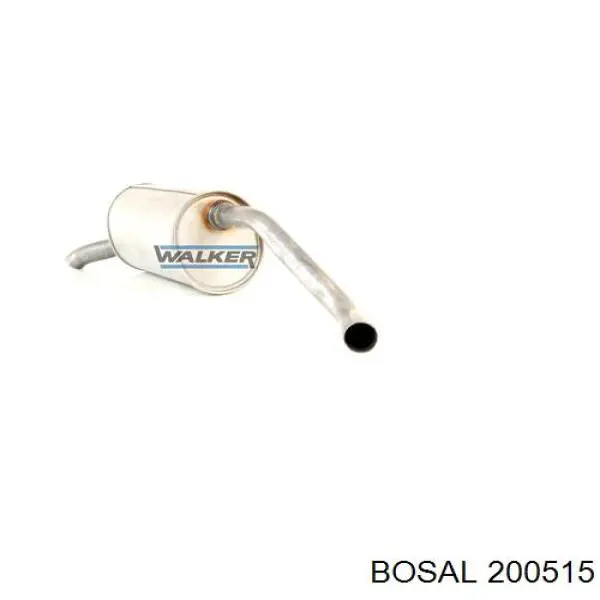 Tłumik, tylna część Bosal 200515 cena, od 147,62 USD