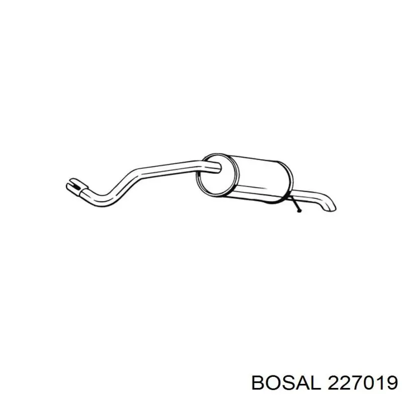 Tłumik, tylna część Polmostrow 3082 cena, od 75,16 USD
