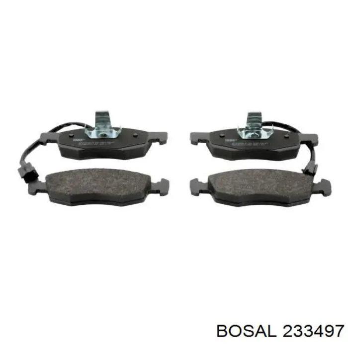 Do koszyka 233497 Bosal Tłumik, tylna część