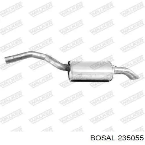 Tłumik, tylna część Volvo XC70 II kombi (BZ) (2007 - 2016) cena, od 306,24 USD