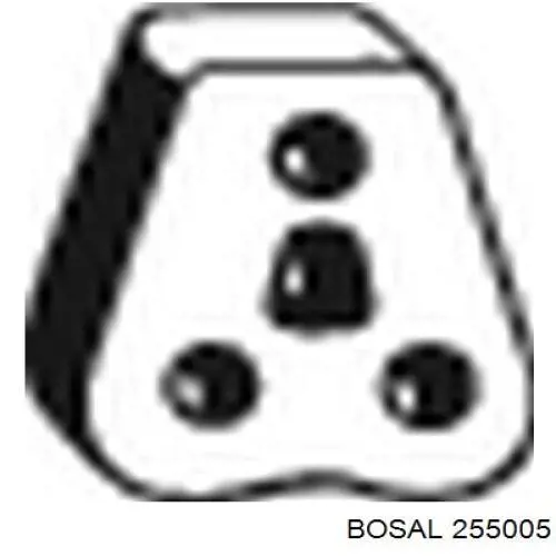 Do koszyka 255005 Bosal Poduszka mocowania tłumika