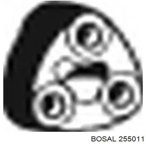 Poduszka mocowania tłumika BPC240061A Mazda