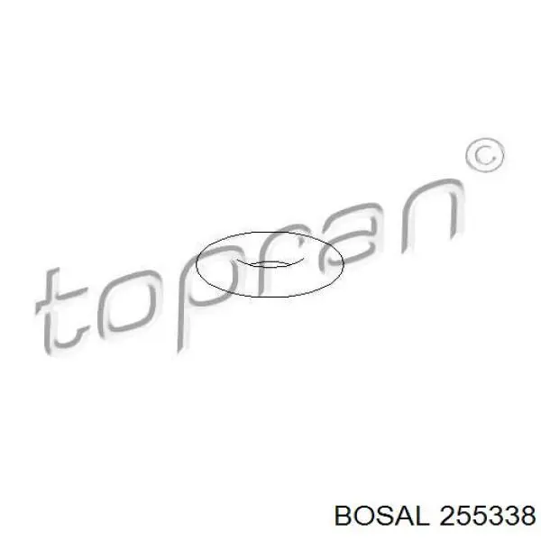 Do koszyka 255338 Bosal Poduszka mocowania tłumika
