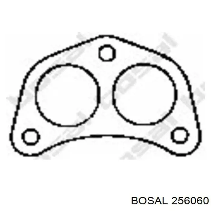 Do koszyka 256060 Bosal Uszczelka rury odbiornika tłumika