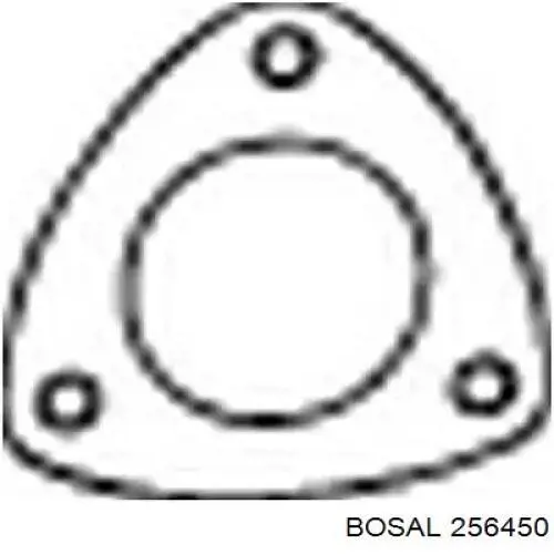 Uszczelka rury odbiornika tłumika Bosal 256450 cena, od 7,19 USD