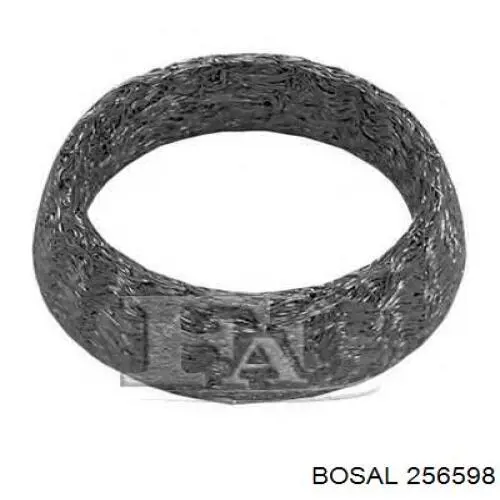 Do koszyka 256598 Bosal Uszczelka rury odbiornika tłumika