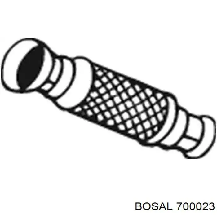 Do koszyka BM50203 BM Catalysts Łącznik elastyczny wydechu