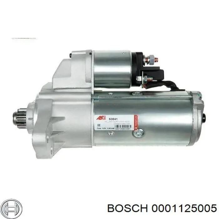 Rozrusznik Bosch 0001125005 cena, od 54,70 USD