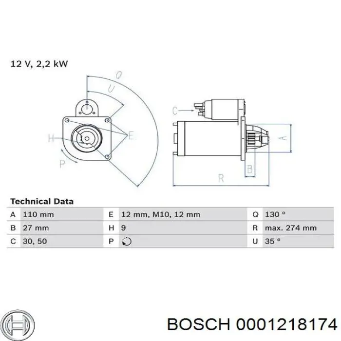 Do koszyka 0001218174 Bosch Rozrusznik