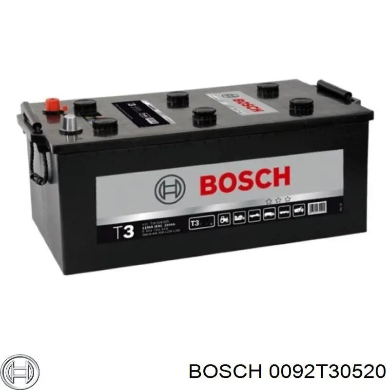 Bateria (akumulator) Bosch 0092T30520 cena, od 215,81 USD