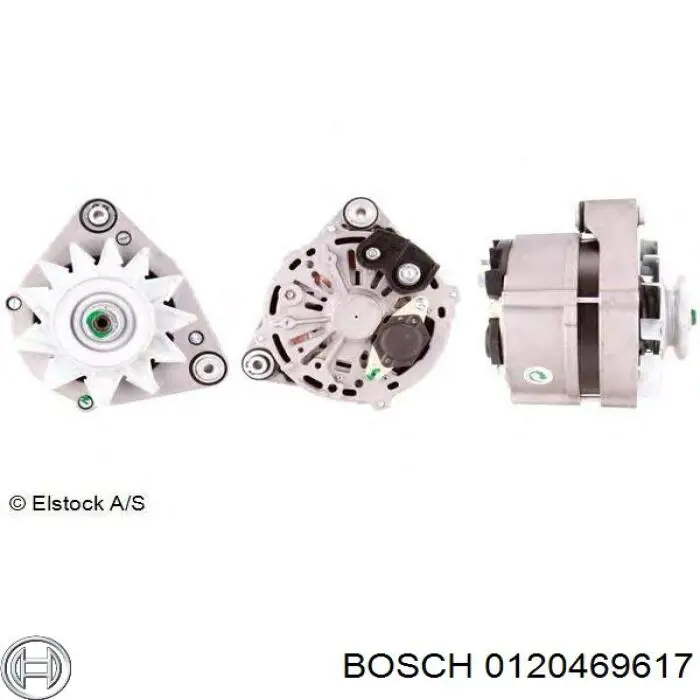 0120469617 Bosch Alternator