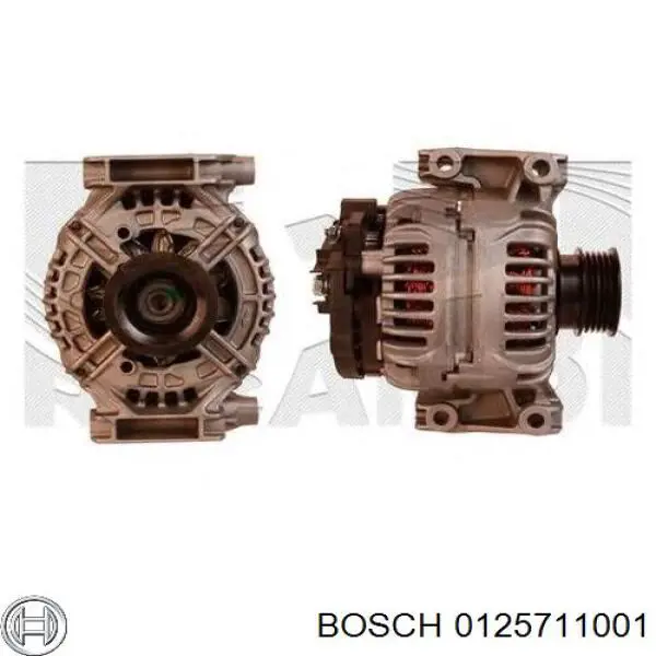 Do koszyka 0125711001 Bosch Alternator