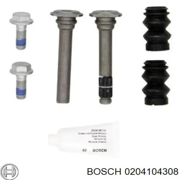 Zestaw naprawczy zacisku hamulcowego przedniego Bosch 0204104308 cena, od 34,24 USD