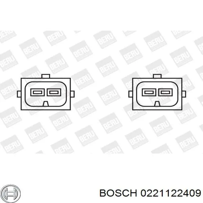Cewka zapłonowa Bosch 0221122409 cena, od 79,08 USD