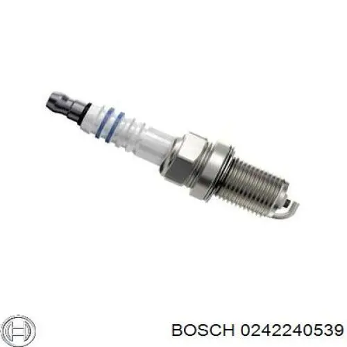 Świeca zapłonowa Bosch 0242240539 cena, od 5,29 USD