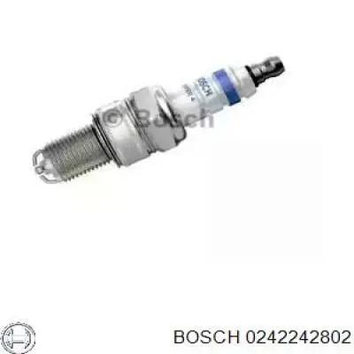 Świeca zapłonowa 0242242802 Bosch