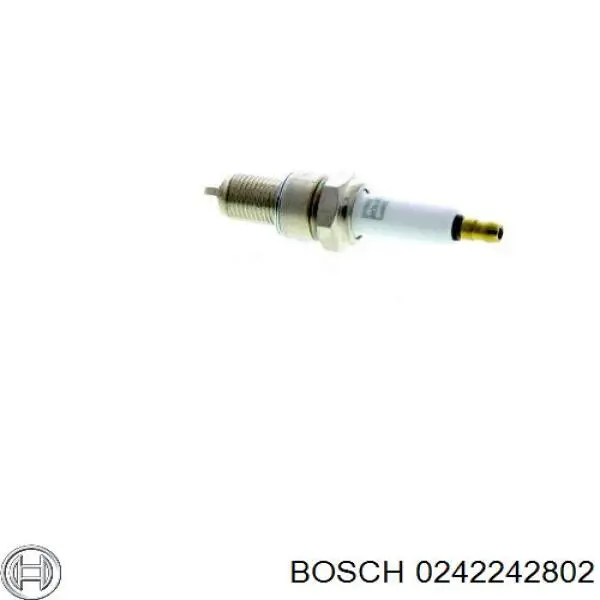 Świeca zapłonowa 0242242802 Bosch