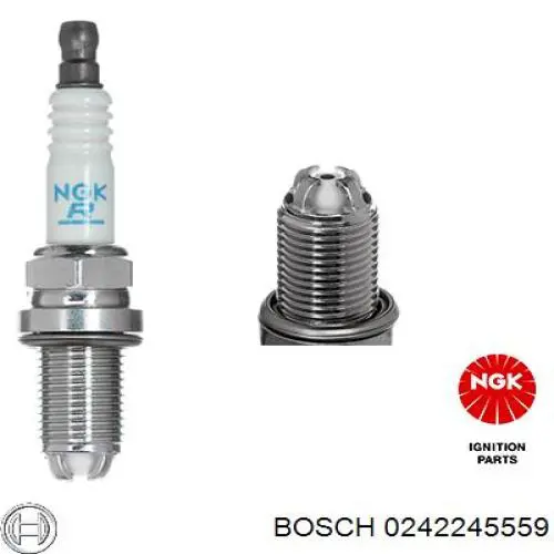 Świeca zapłonowa Bosch 0242245559 cena, od 6,14 USD