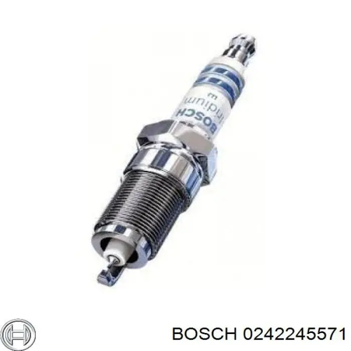 Do koszyka 242245571 Bosch Świeca zapłonowa