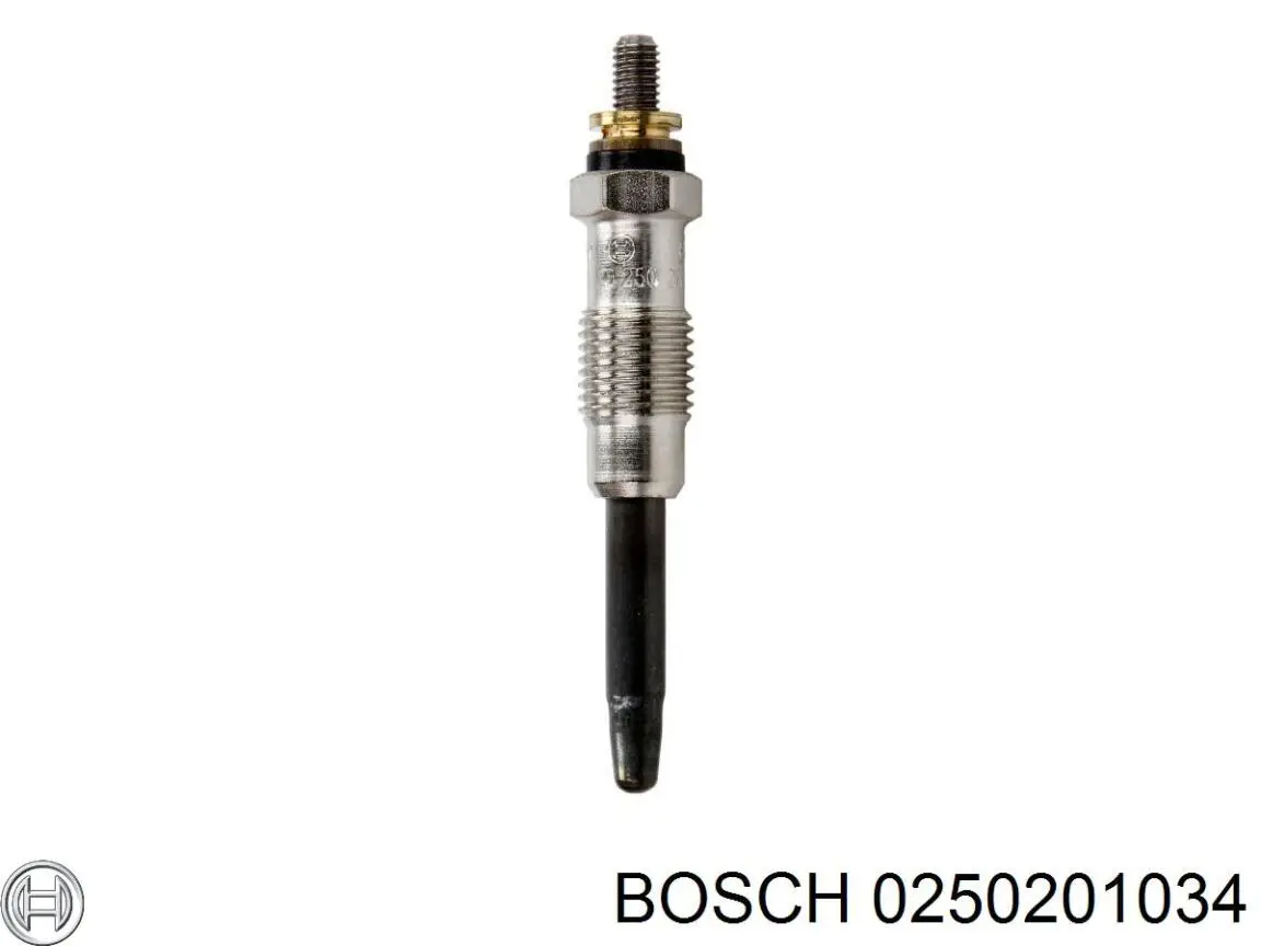 Świeca żarowa Bosch 0250201034 cena, od 11,52 USD