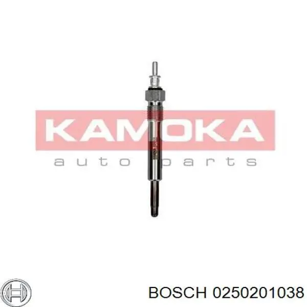 0250201038 Bosch Świeca żarowa