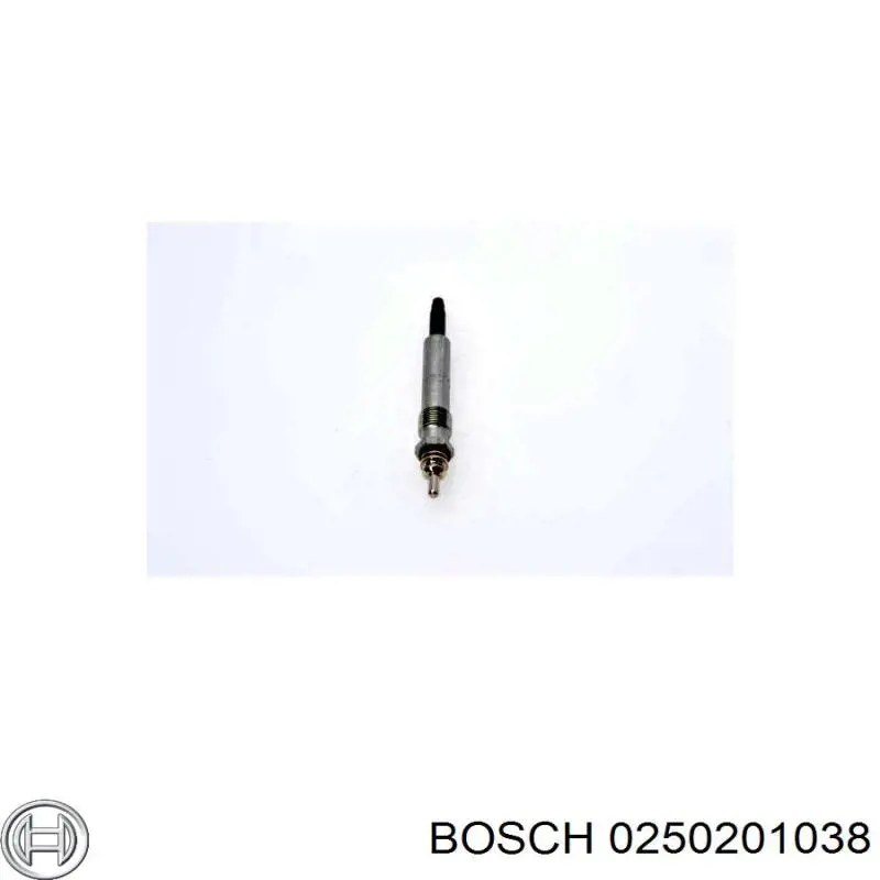 Świeca żarowa 0250201038 Bosch