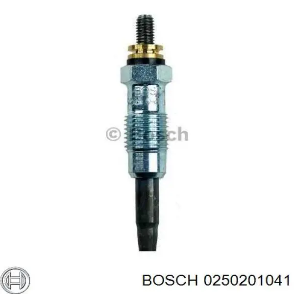 Świeca żarowa Bosch 0250201041 cena, od 8,58 USD