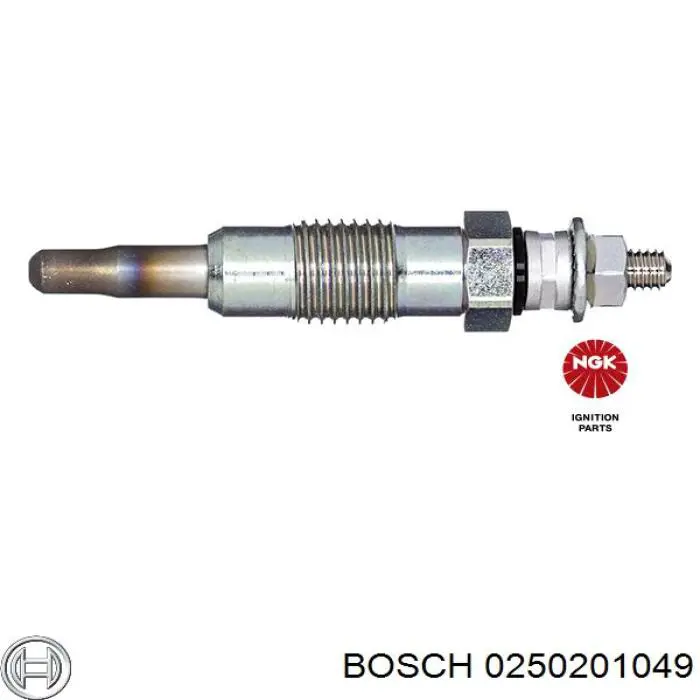 Do koszyka 0250201049 Bosch Świeca żarowa