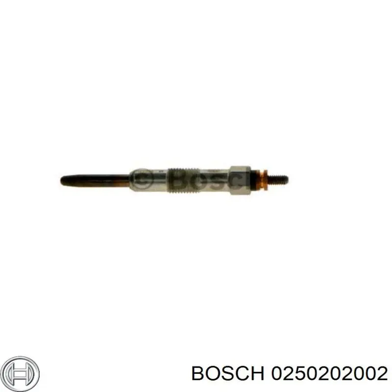 Świeca żarowa Bosch 0250202002 cena, od 8,57 USD