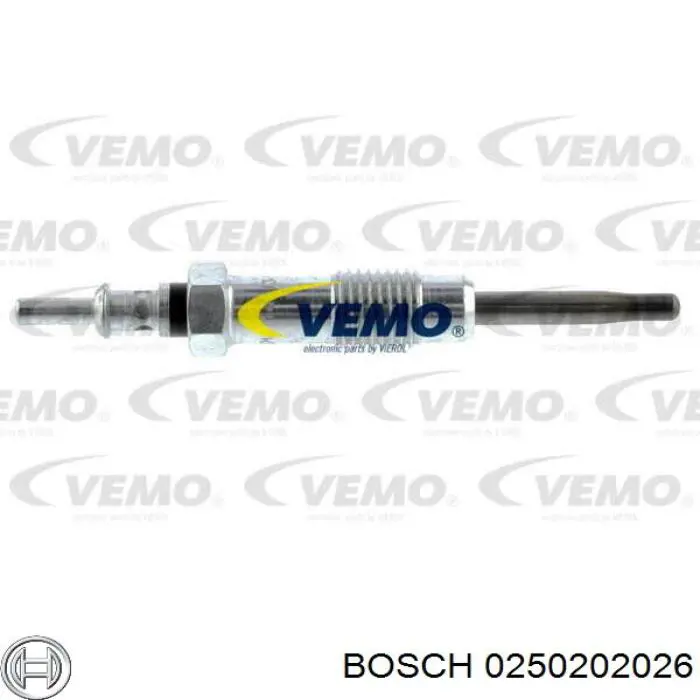 0250202026 Bosch Świeca żarowa