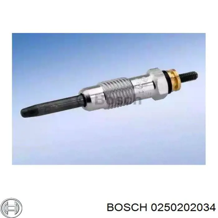 0250202034 Bosch Świeca żarowa