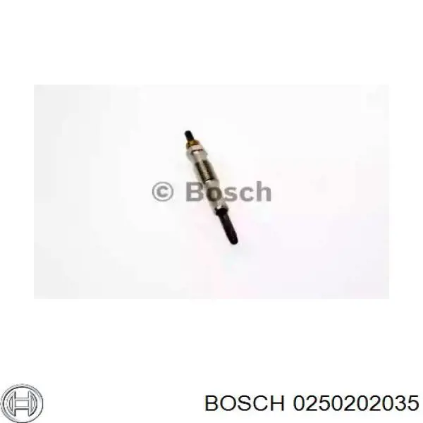 Świeca żarowa 0250202035 Bosch