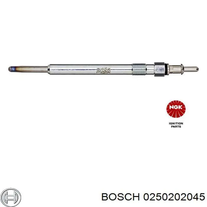 0250202045 Bosch Świeca żarowa