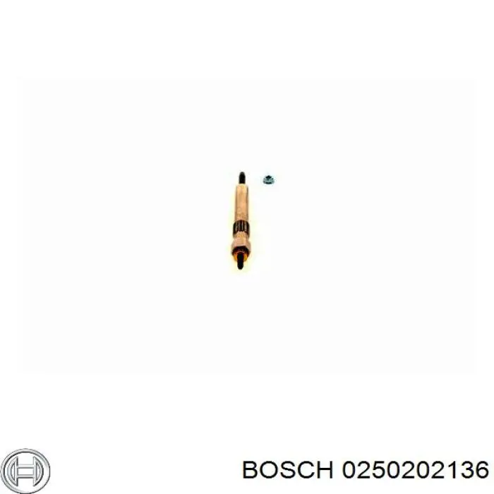 Świeca żarowa 250202136 Bosch