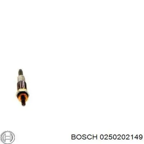 Świeca żarowa 0250202149 Bosch