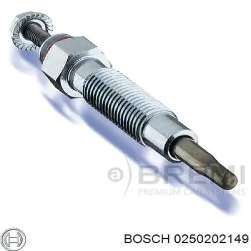 Do koszyka 0250202149 Bosch Świeca żarowa