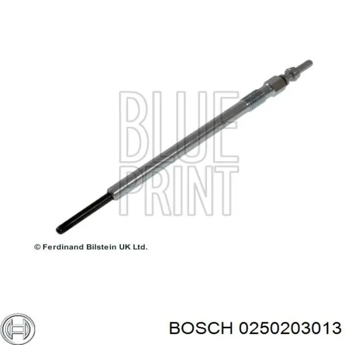Do koszyka 0250203013 Bosch Świeca żarowa