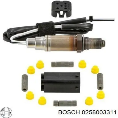 Do koszyka 0258003311 Bosch Sonda lambda, czujnik tlenu