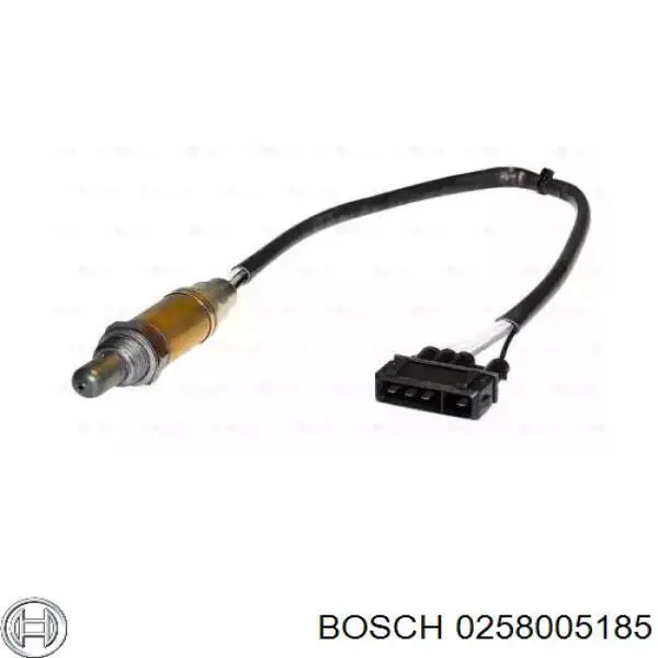 Do koszyka 0258005185 Bosch Sonda lambda, czujnik tlenu